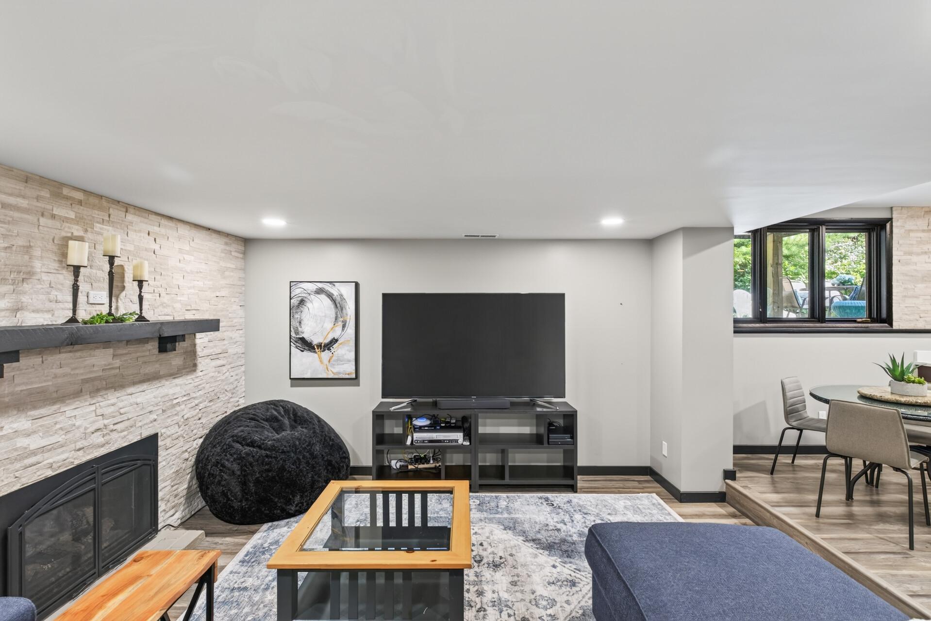 Plenty of room to settle in for movie nights, watch the big game, or spend time together.