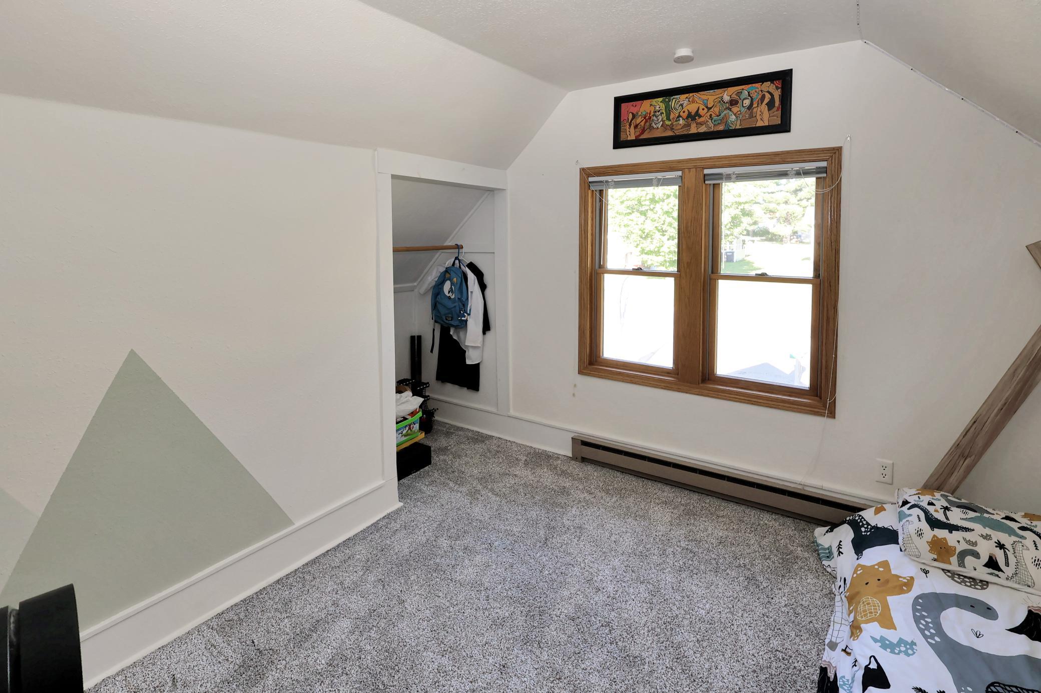 Upper level bedroom.