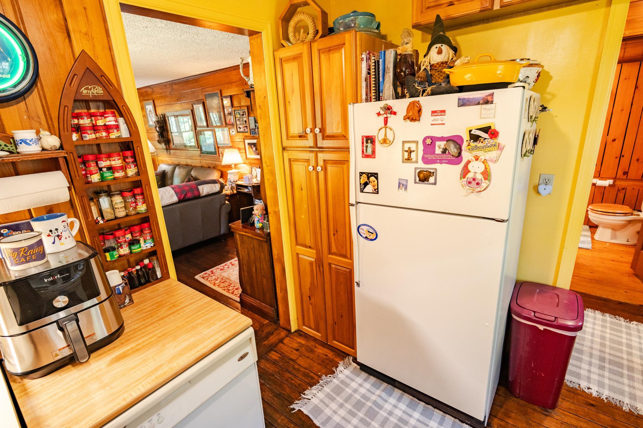 and refrigerator
