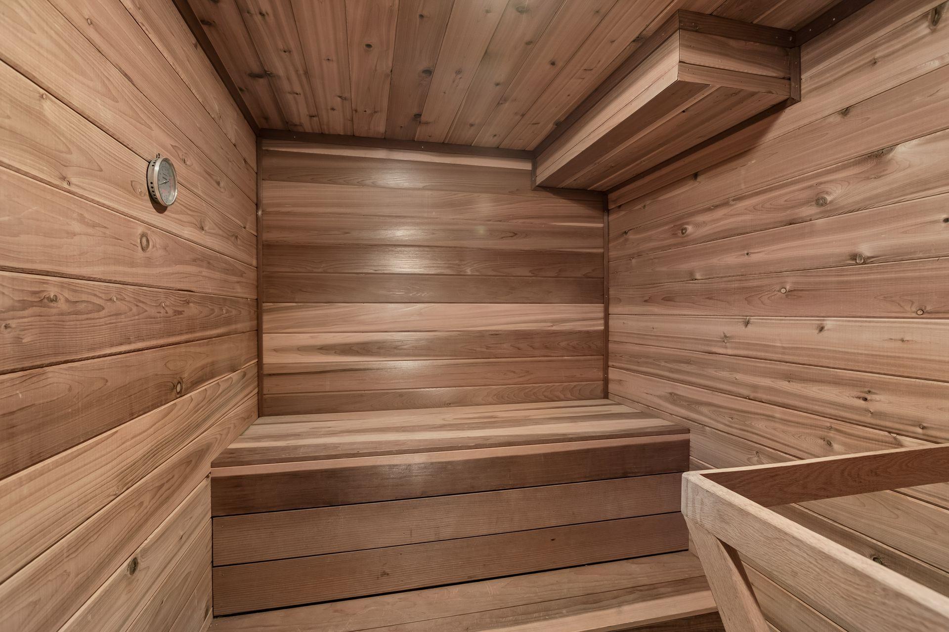 Sauna.
