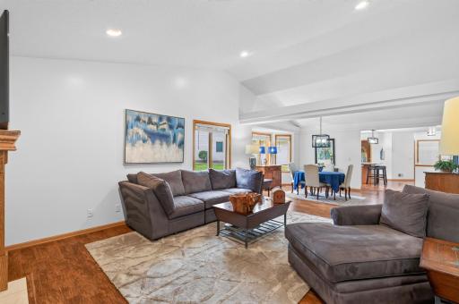 Plenty of living room space/Andersen Windows