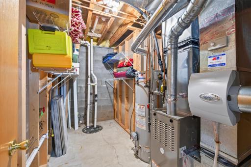 New mechanicals, lots of unfinished storage and so much more