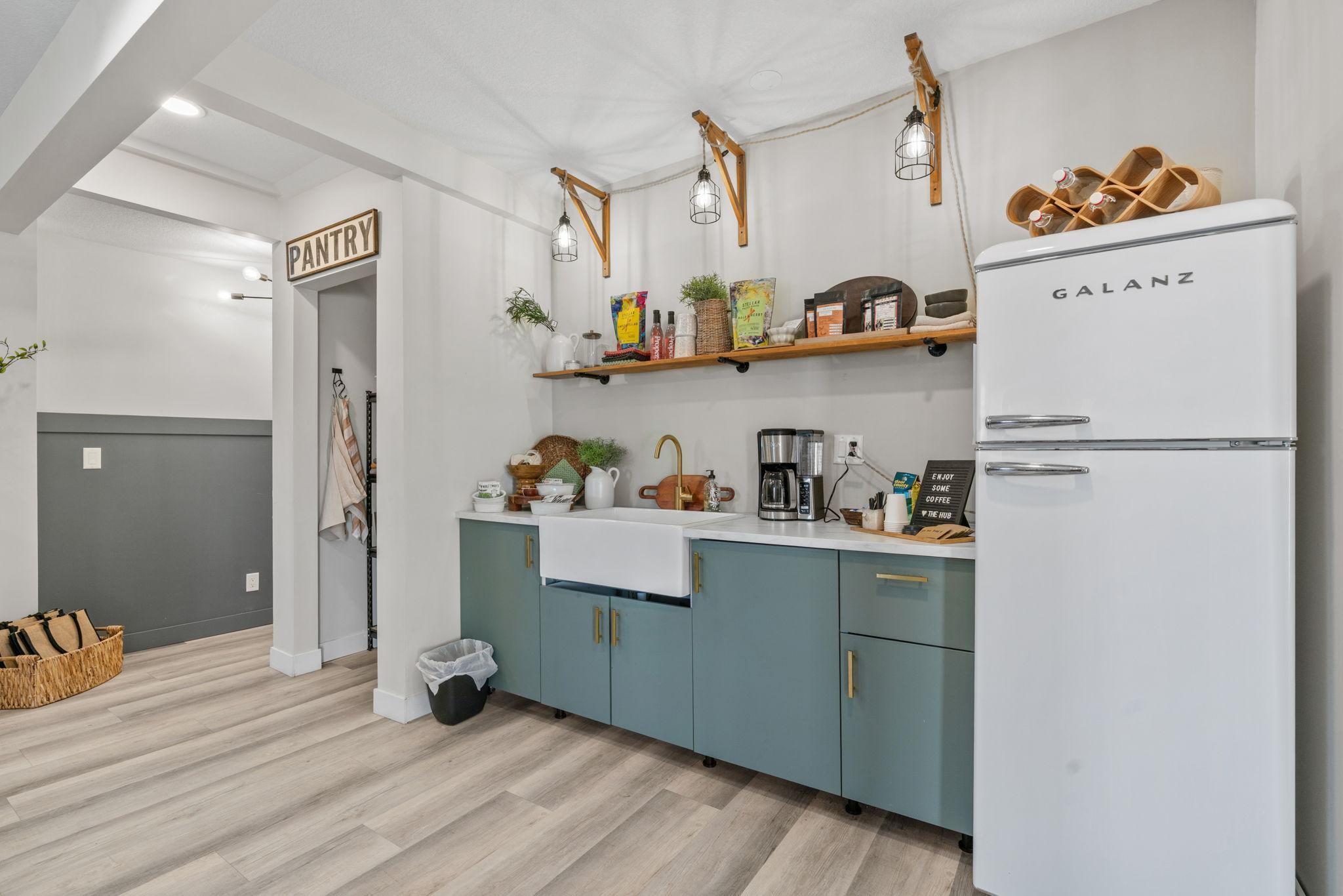 Main level kitchenette