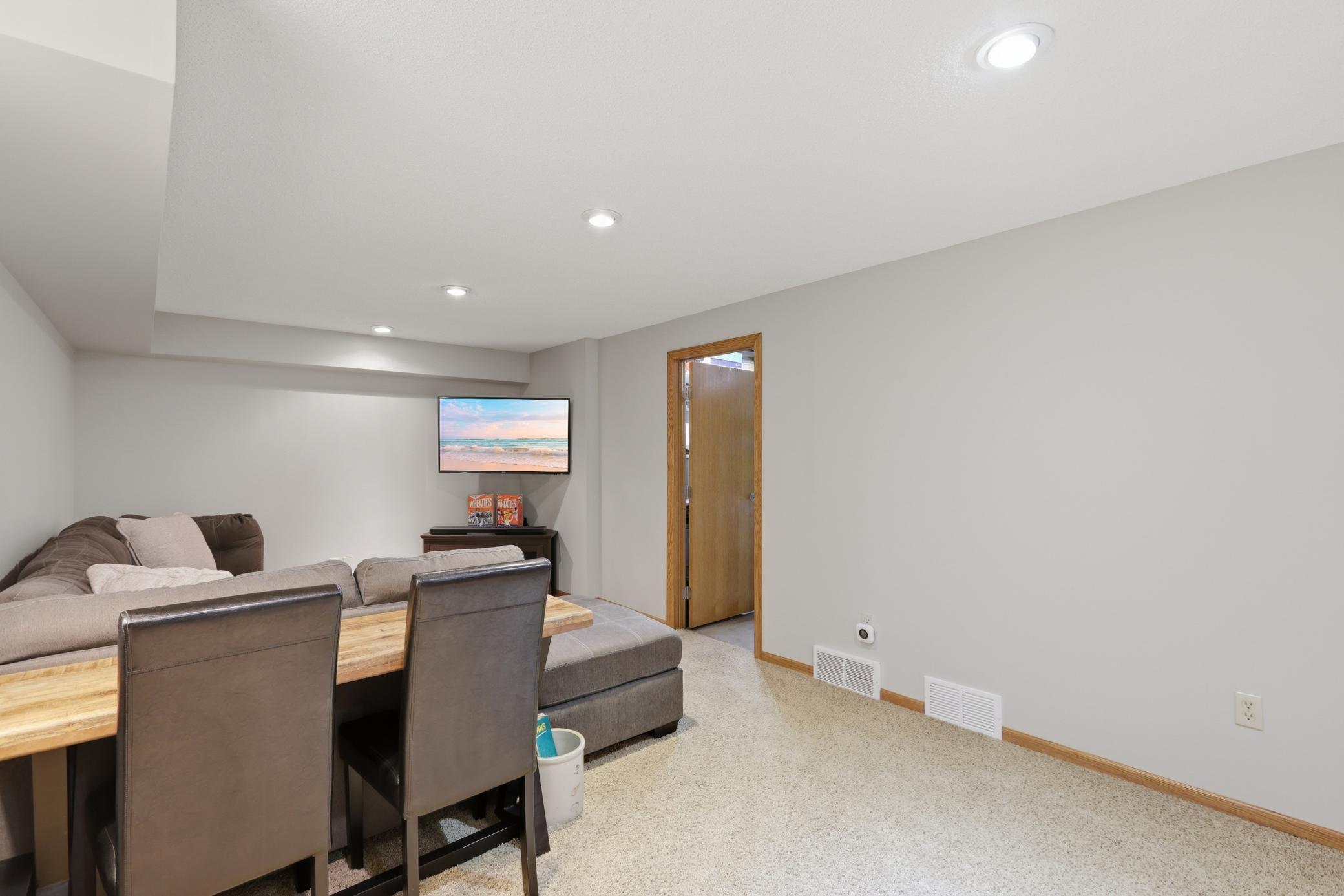 Versatile Lower Level Ready for Entertaining