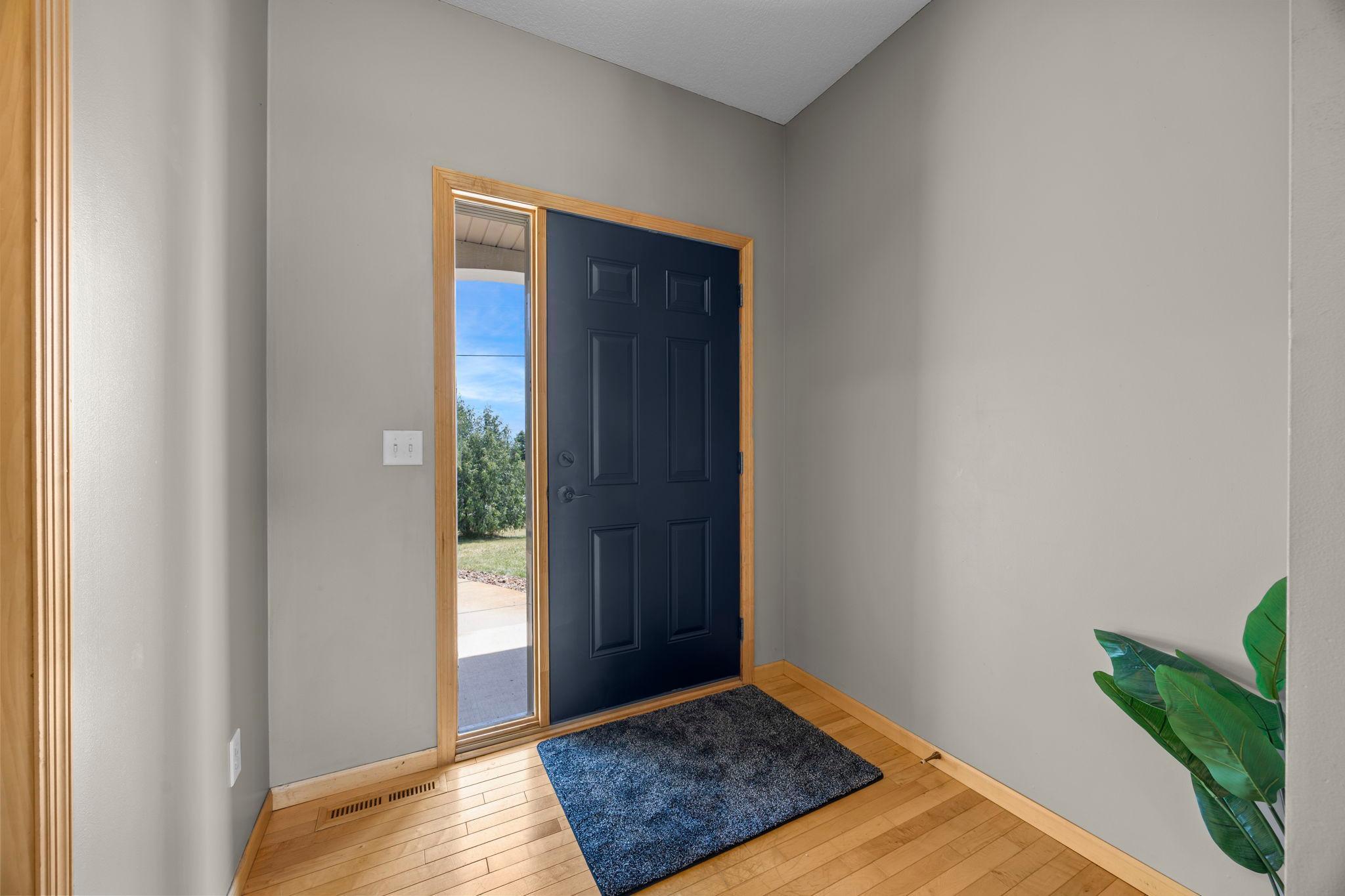 Welcoming foyer
