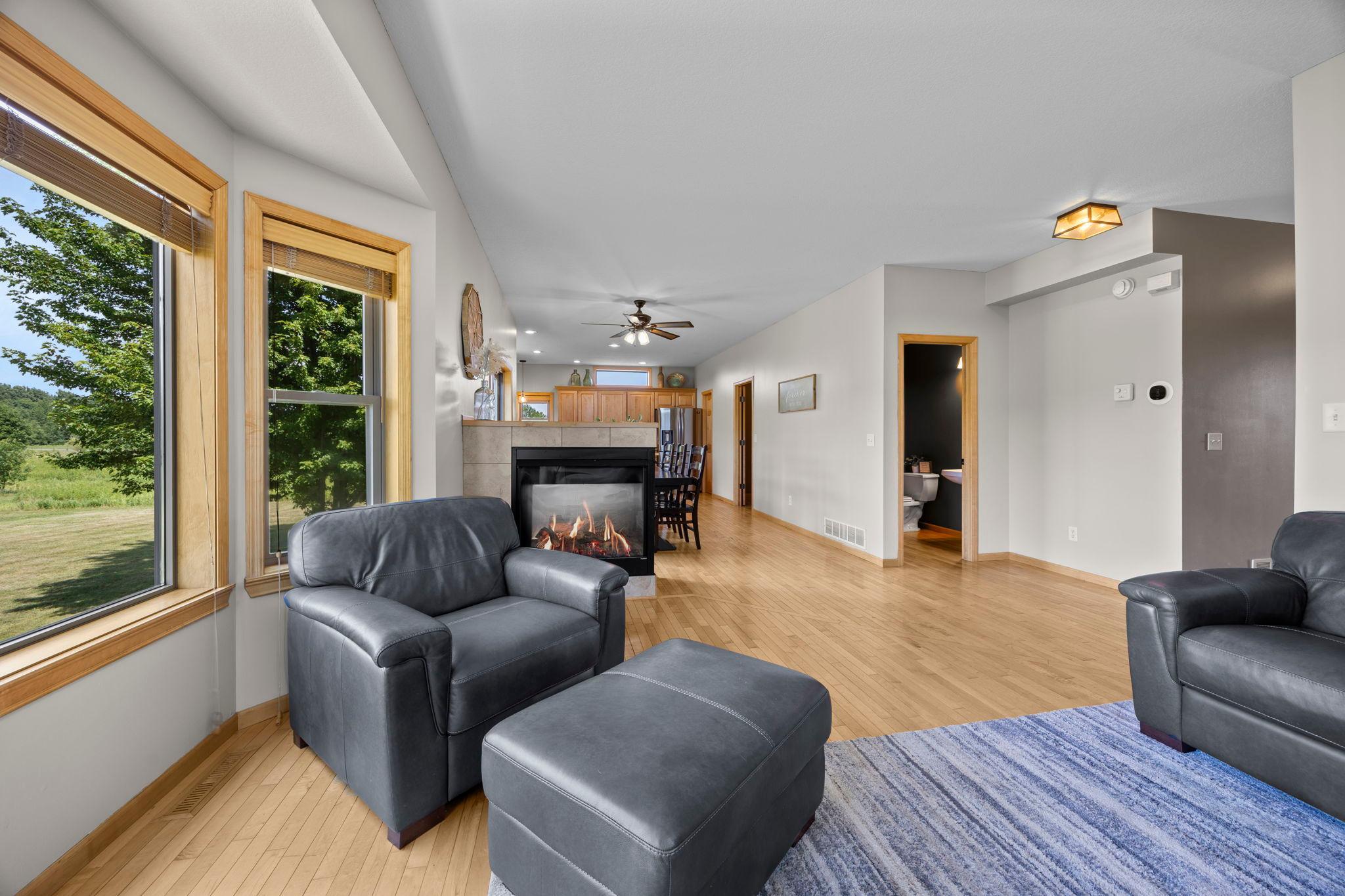 Large living room area