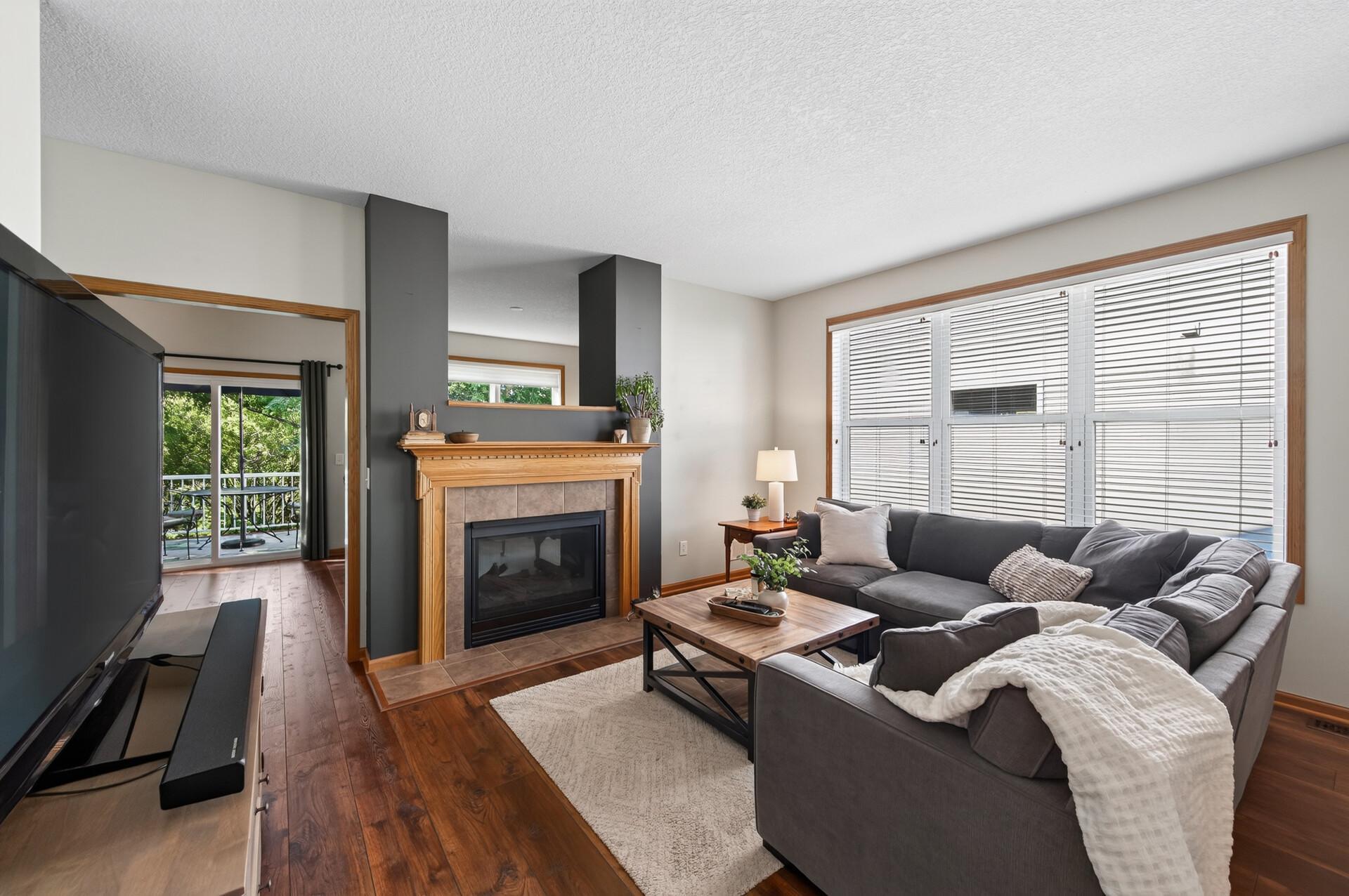 Cozy doesn't even begin to cover it; this living room wraps you in warmth and comfort from the moment you walk in.