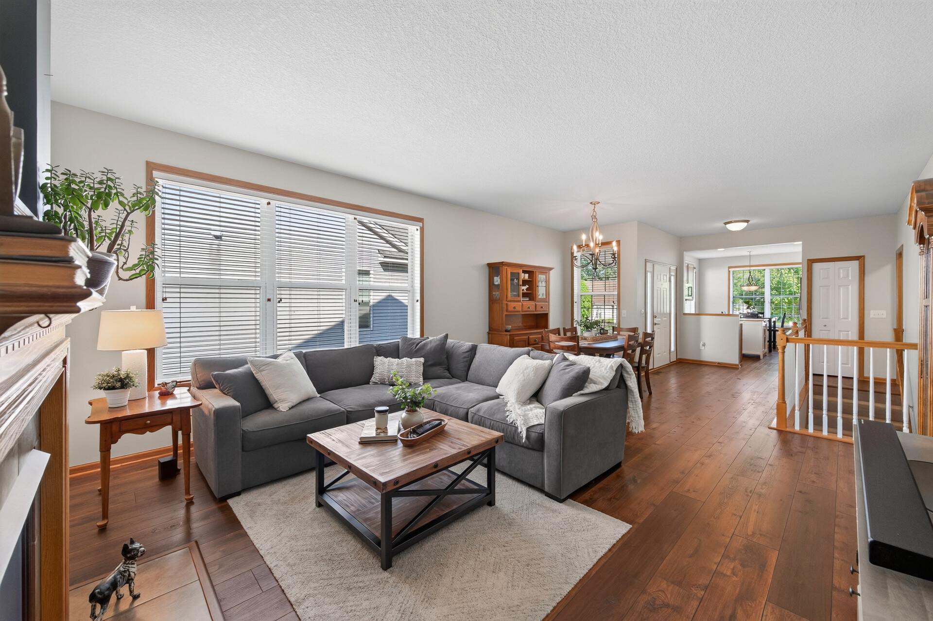 Loving the vinyl plank flooring and the freshly painted walls! This one really shines!
