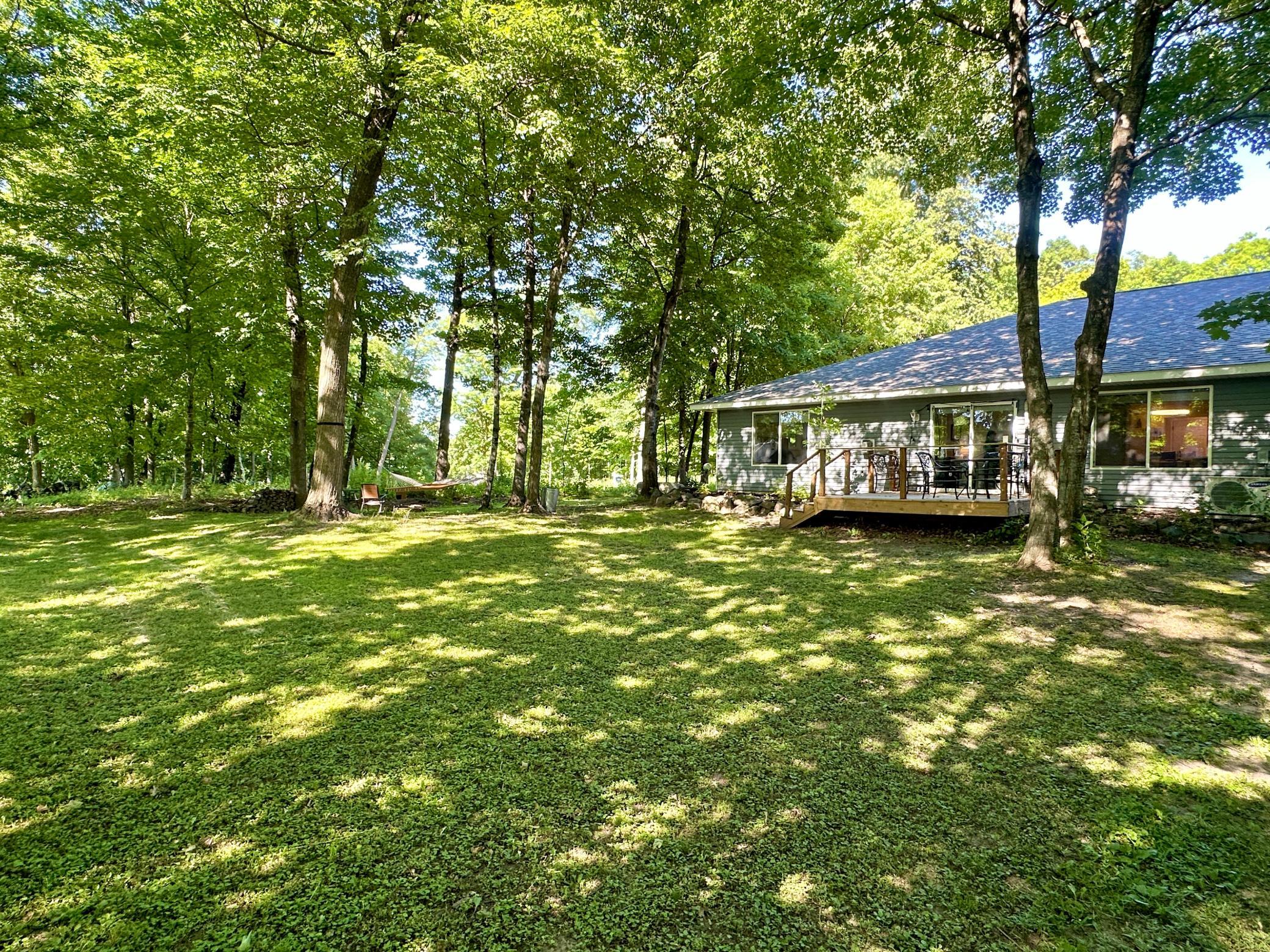 Look at this great yard and all yours.