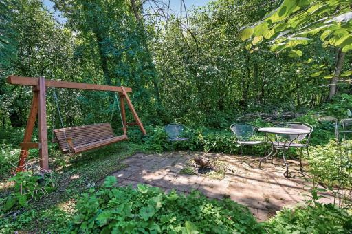 fire pit area