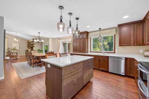Kitchen/dining view
