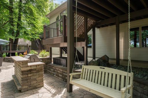 Pavers plus built-in Kitchen