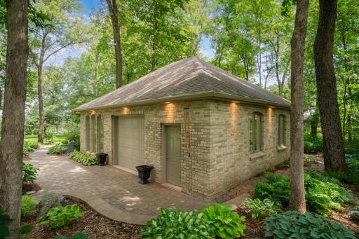 Detached, finished outbuilding