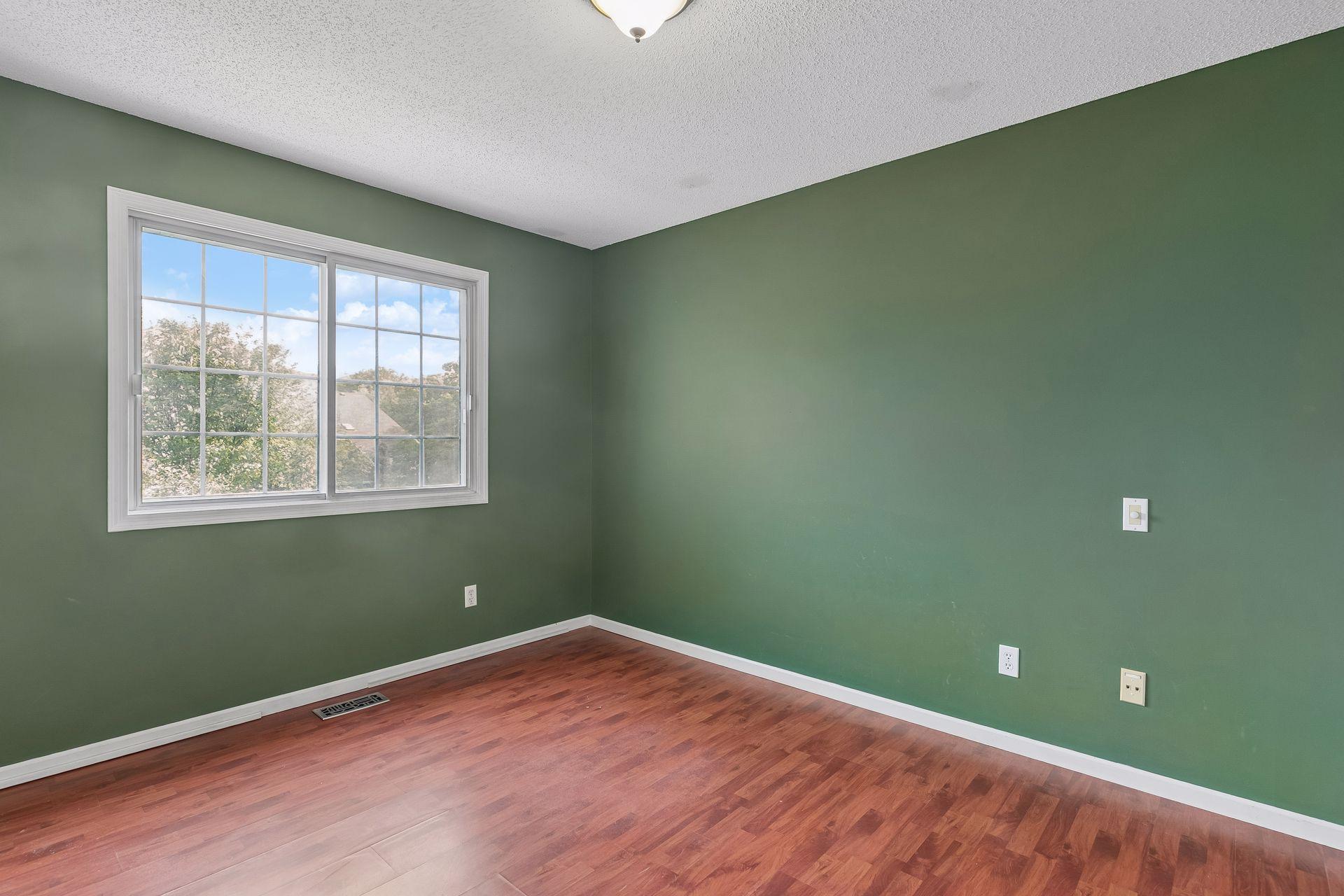 Bedroom #2 is currently empty.