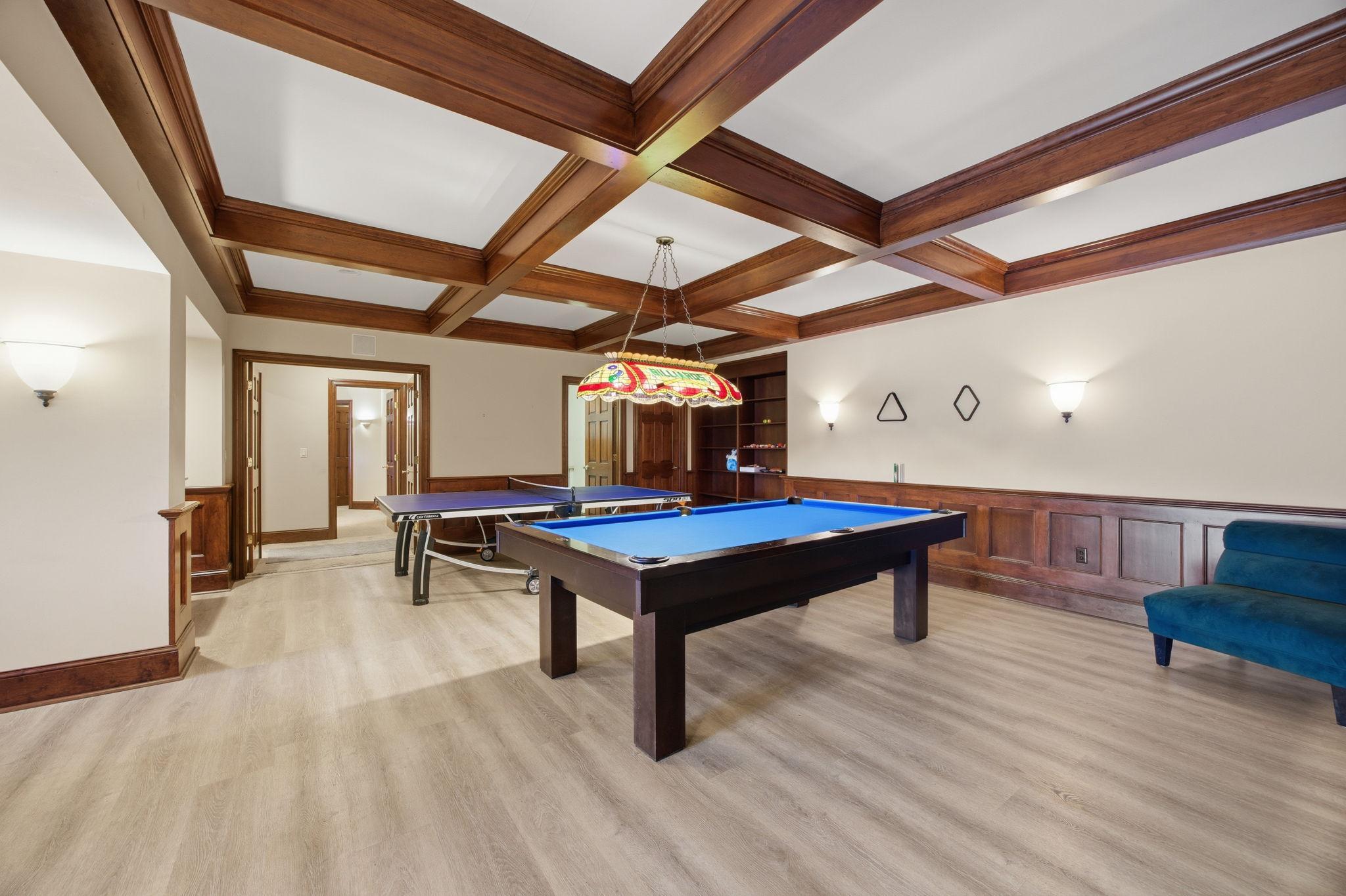 Lower level game room