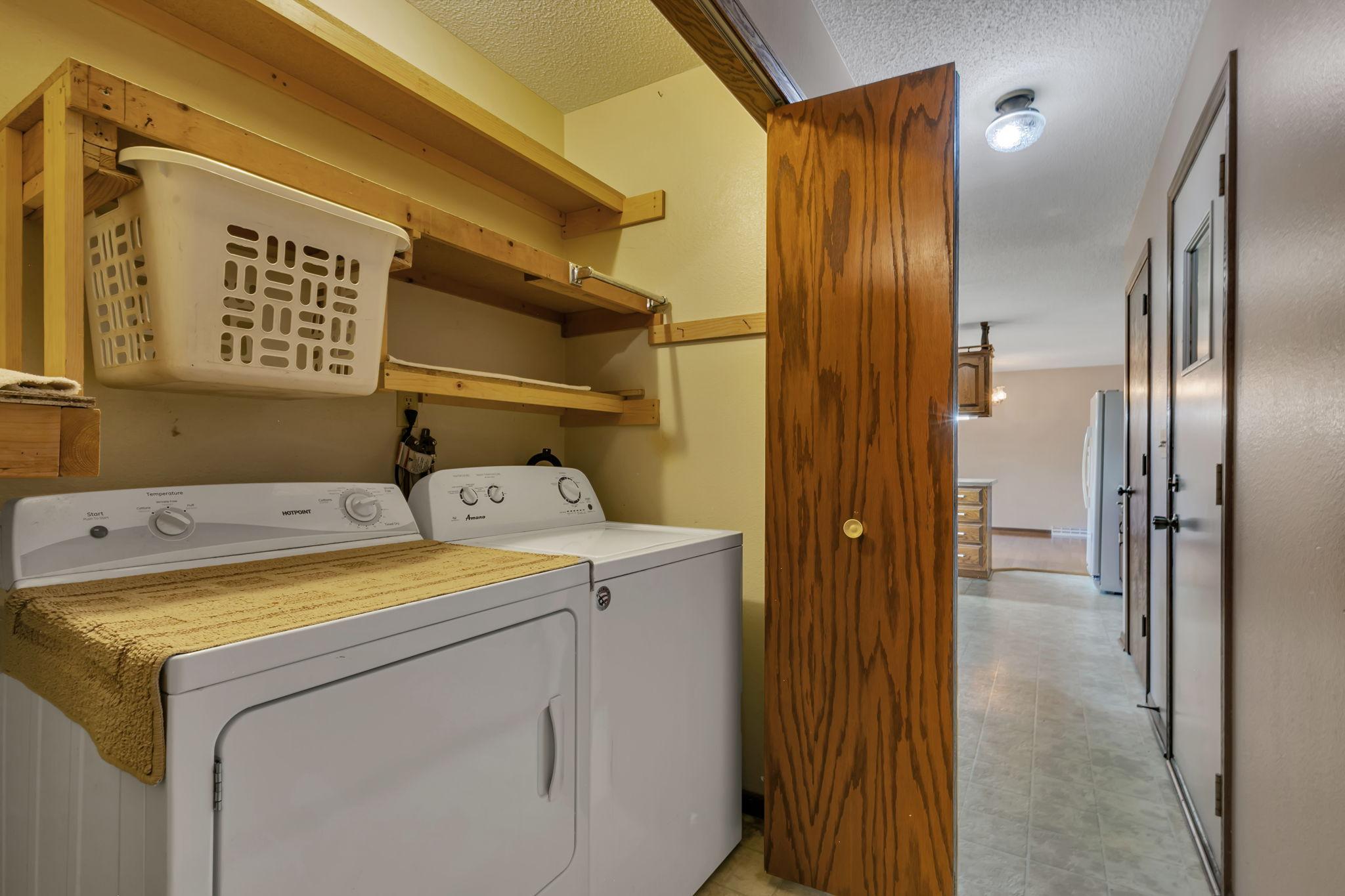 Main Floor Laundry Closet