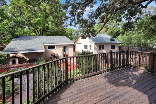 Deck area overlooking the backyard and garages.jpg