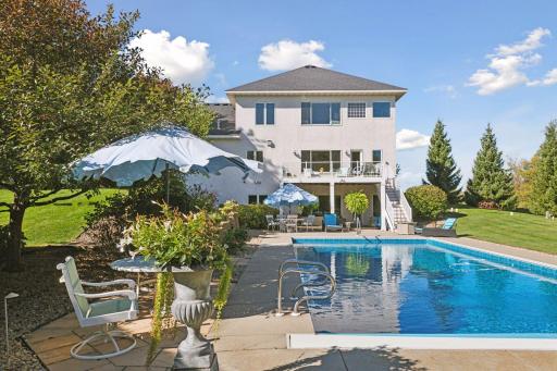 Great landscaping and space to entertain