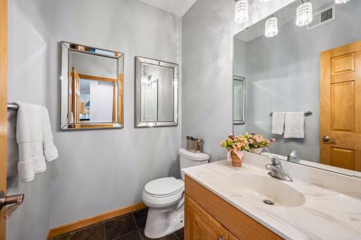 Main floor powder bath