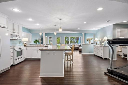 Second kitchen on the lower level