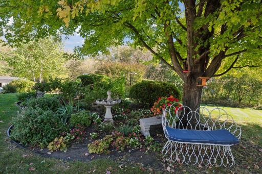 Lush gardens and great spaces to take a seat and enjoy nature