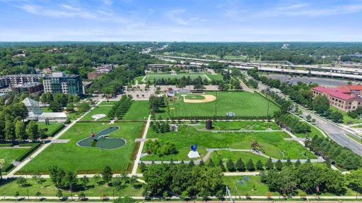 Minutes from the Minneapolis Sculpture Garden and Walker Art Center