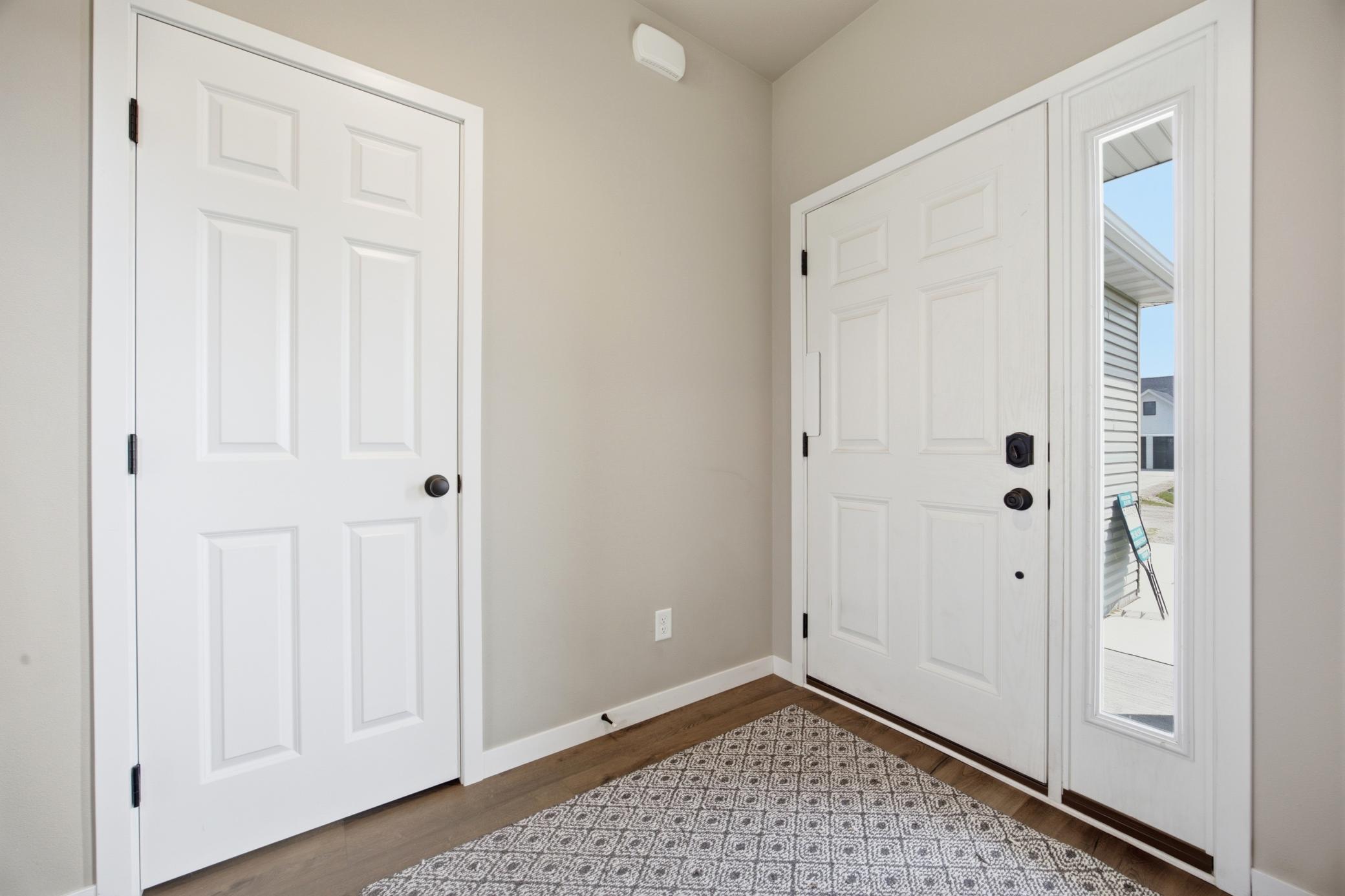 Foyer with Coat Closet