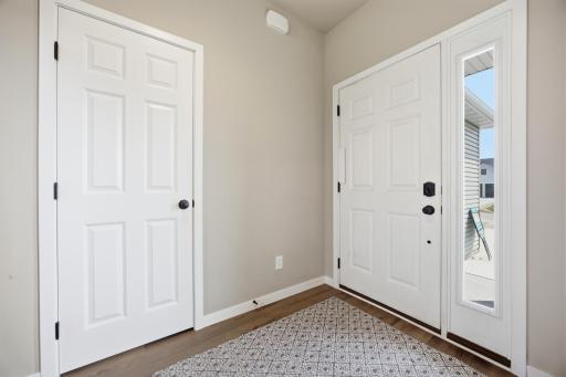 Foyer with Coat Closet