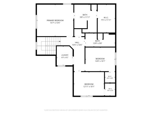 Upper Level Floor Plan