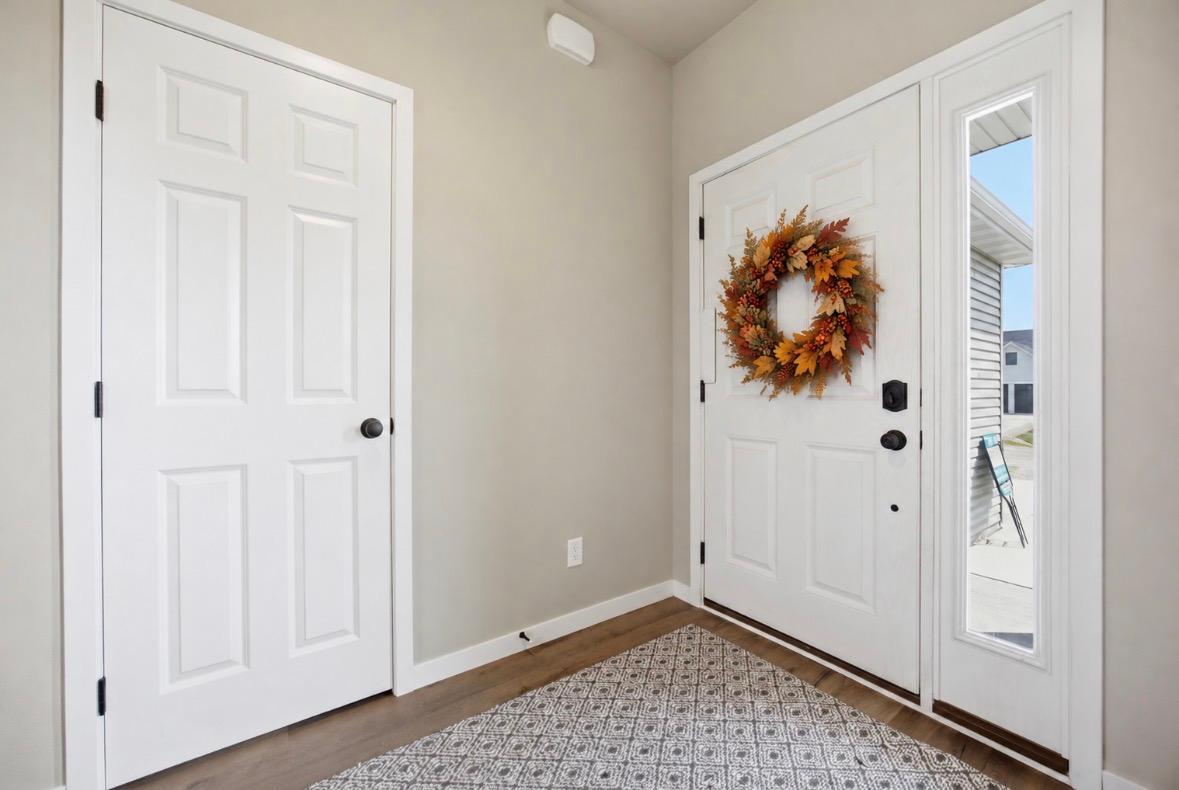 Foyer with Coat Closet