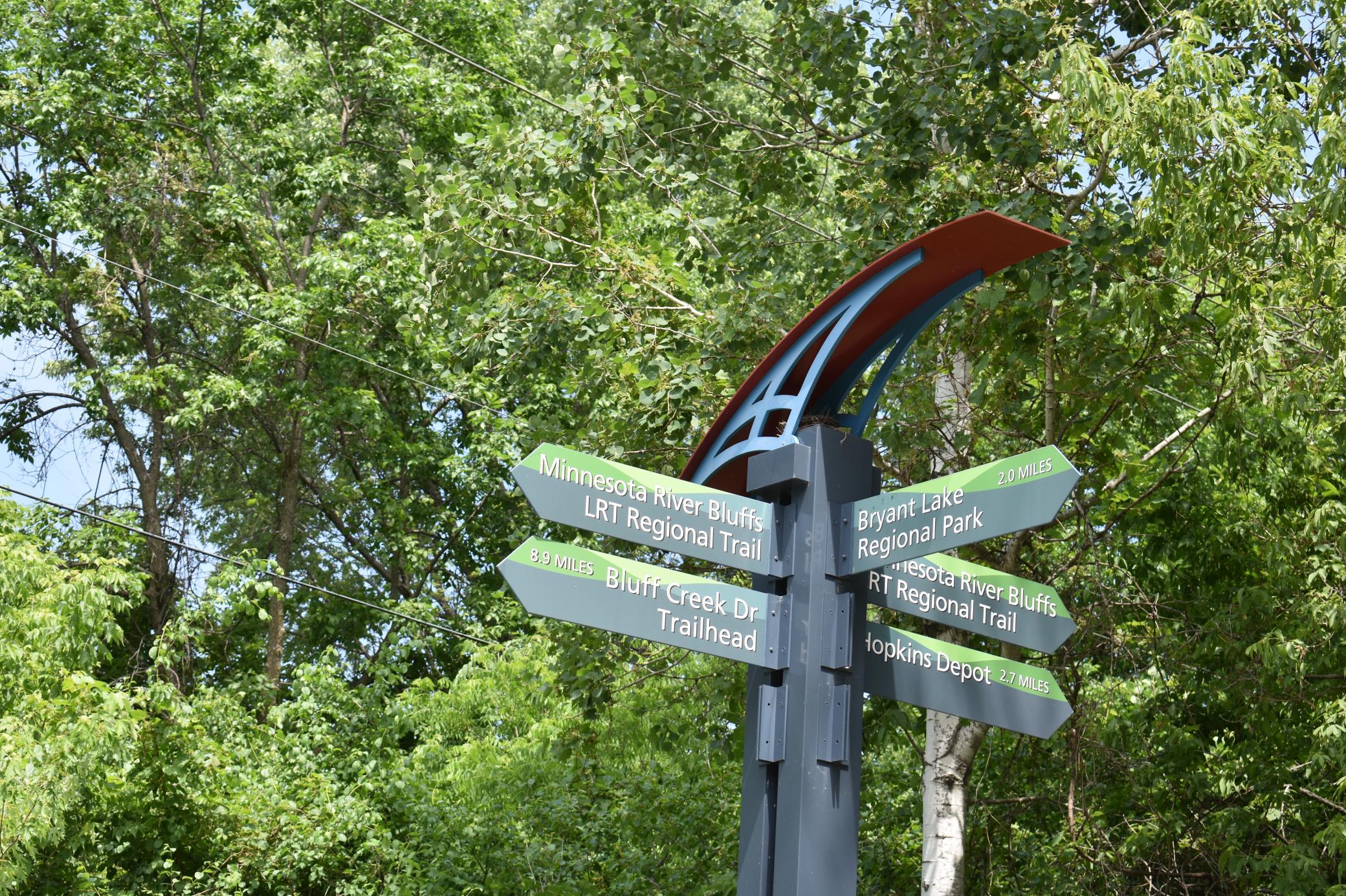 Wooded lot adjacent to trail