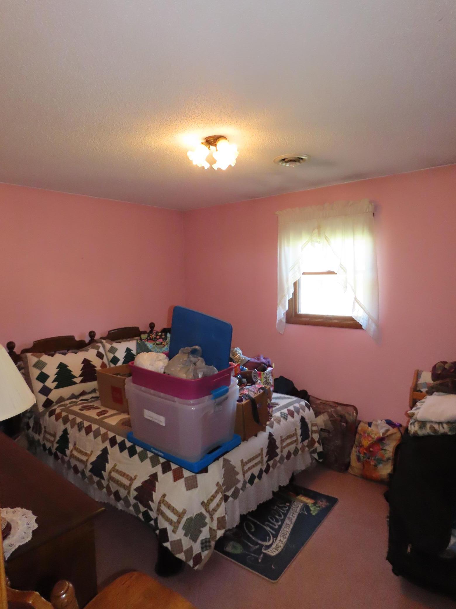 Bedroom #2, excuse the moving mess.