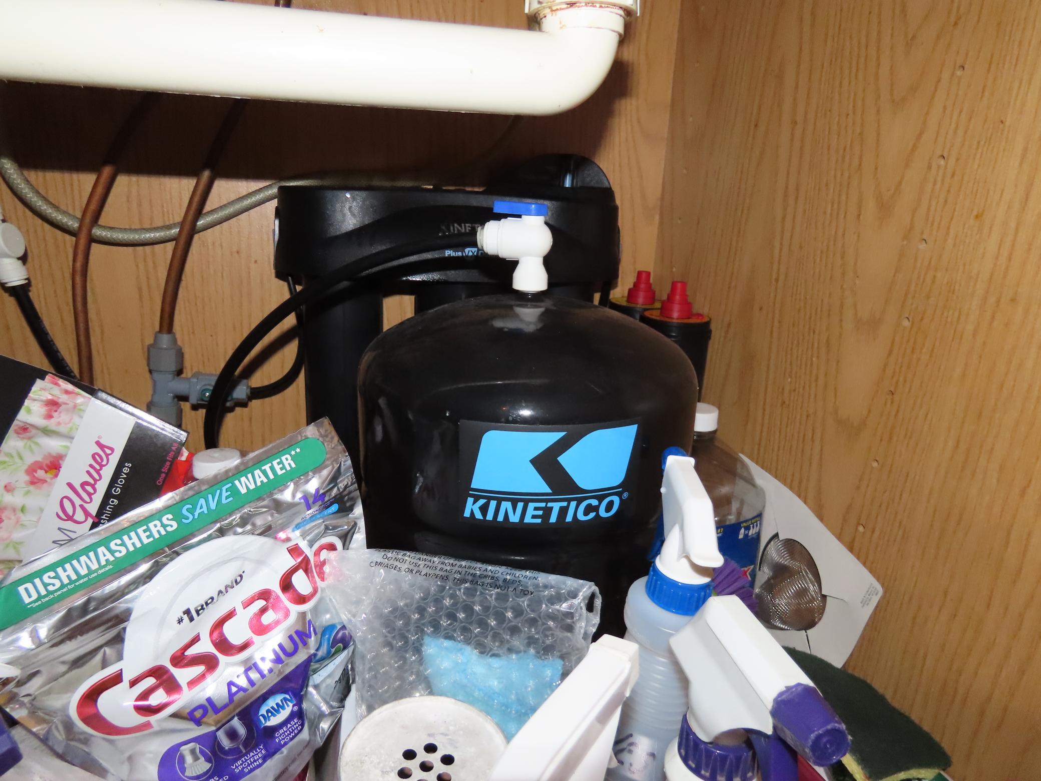 Reverse Osmosis under the kitchen sink