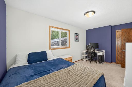 Another view of the upper level bedroom.