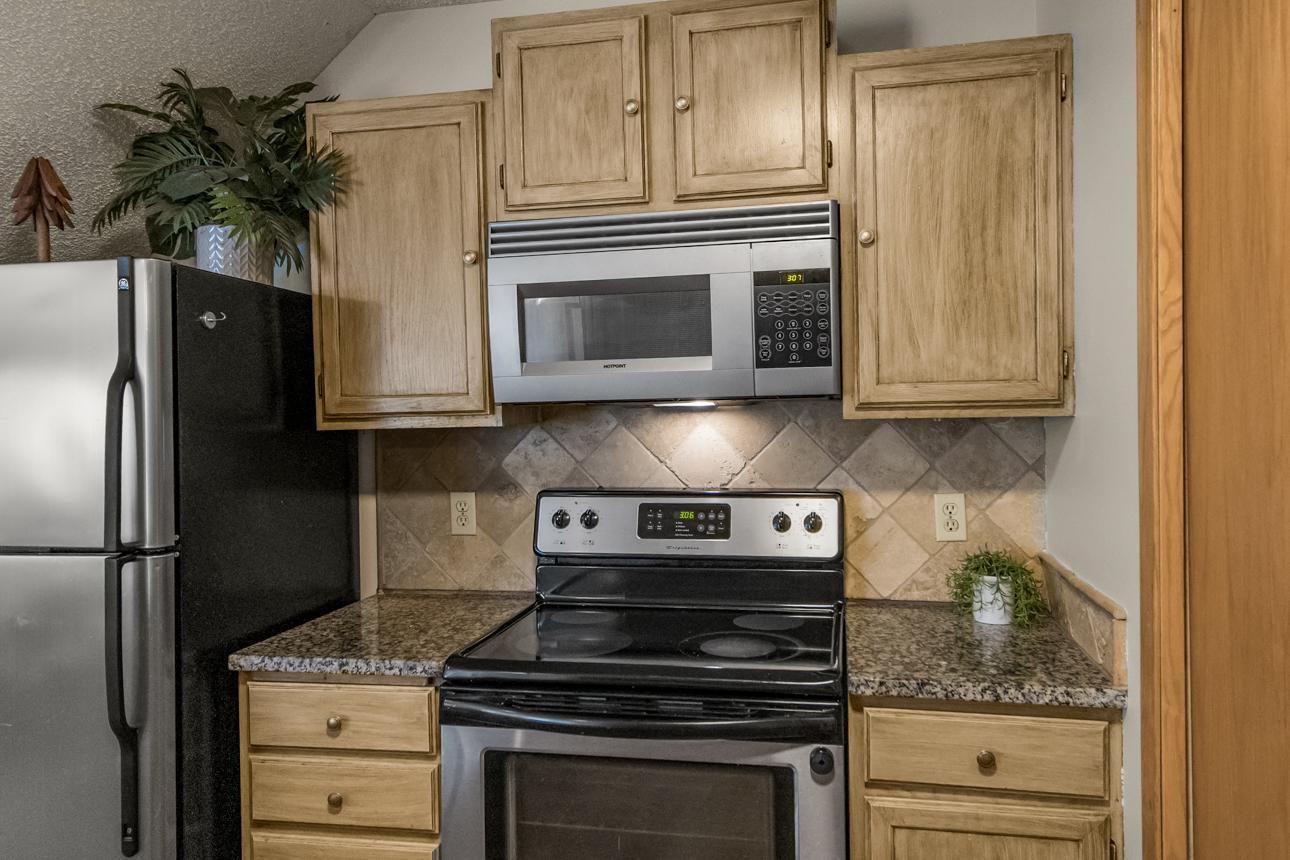 Antique finished cabinets