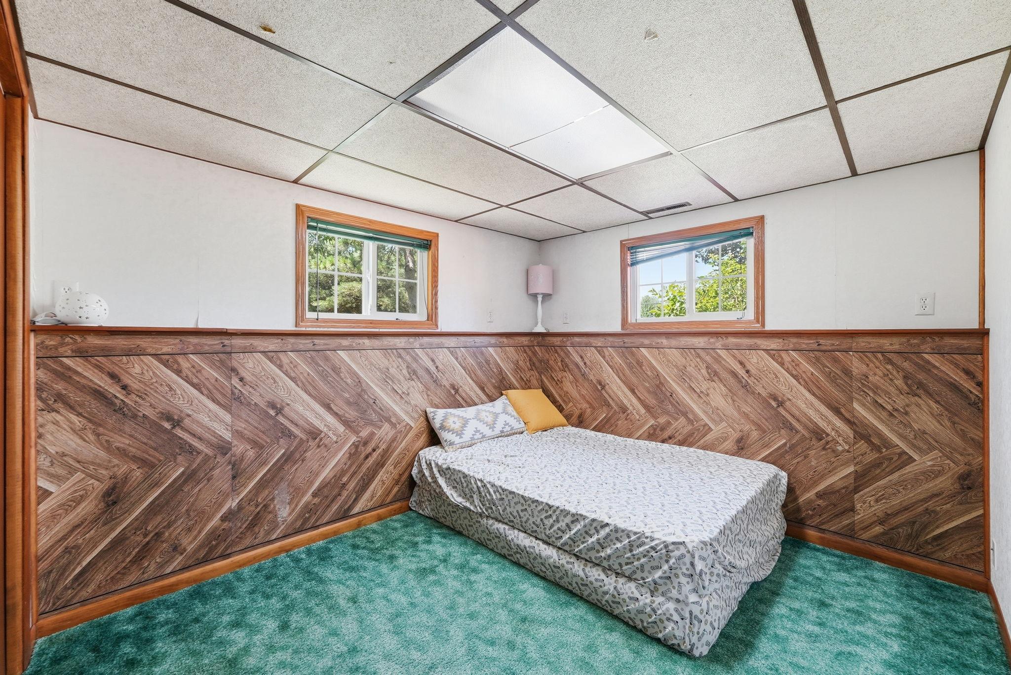 2 of 2 lower level bedrooms