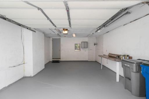 Attached garage