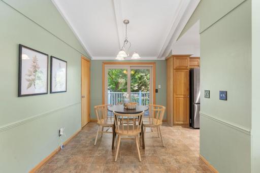 Dining area
