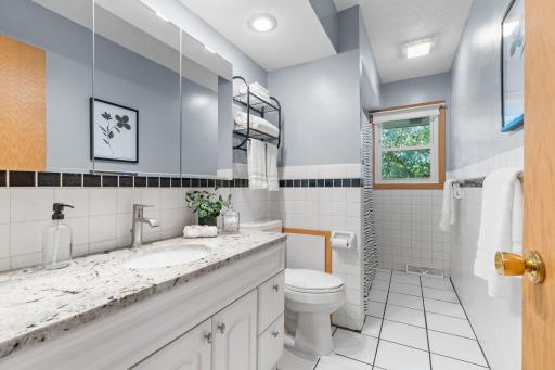 Main floor bathroom