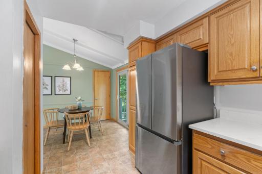 Kitchen and dining area
