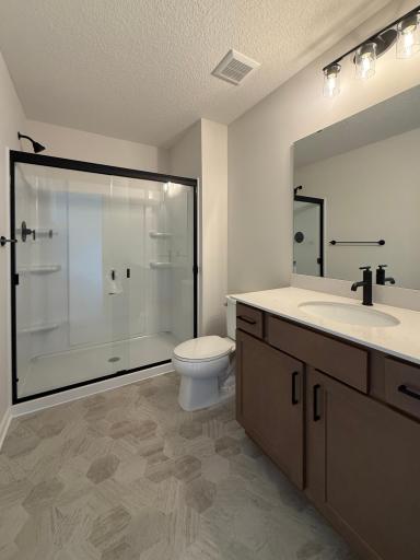Ensuite master bathroom with walk in shower