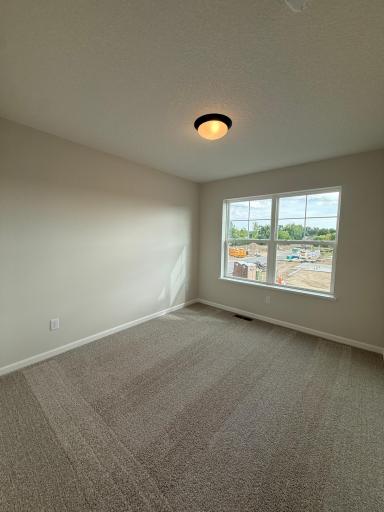 Secondary bedrooms with south facing windows give a warm and cozy environment