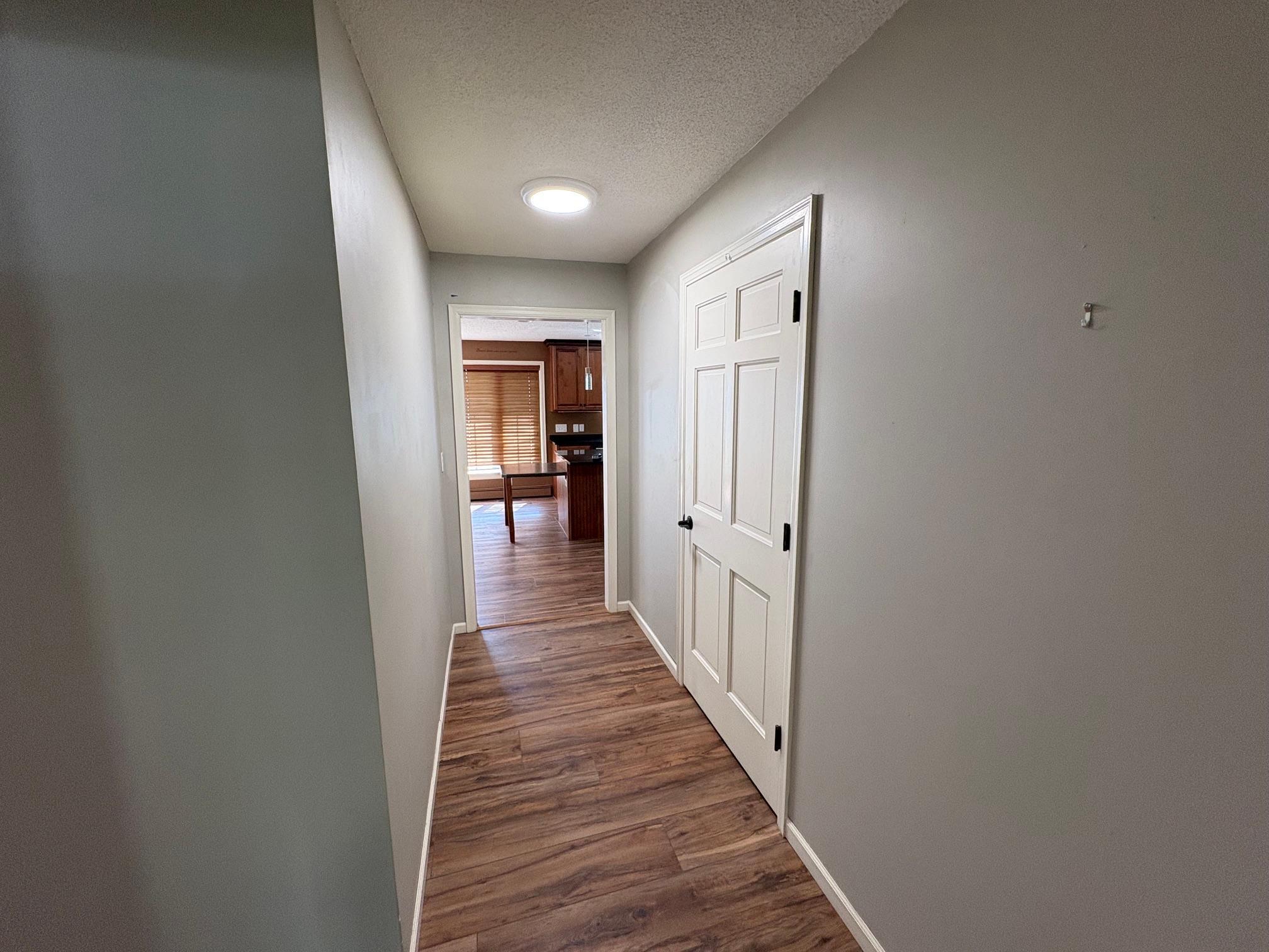 Front entry to kitchen