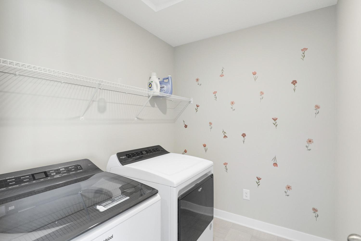 upper level Laundry