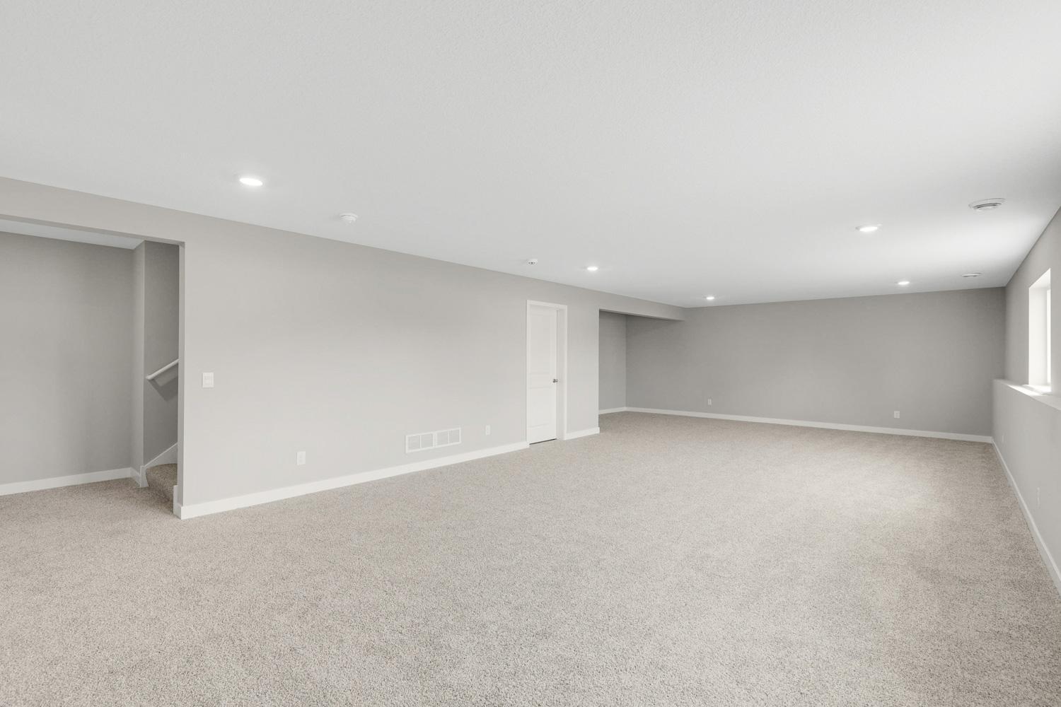 Huge Finished Lower Level