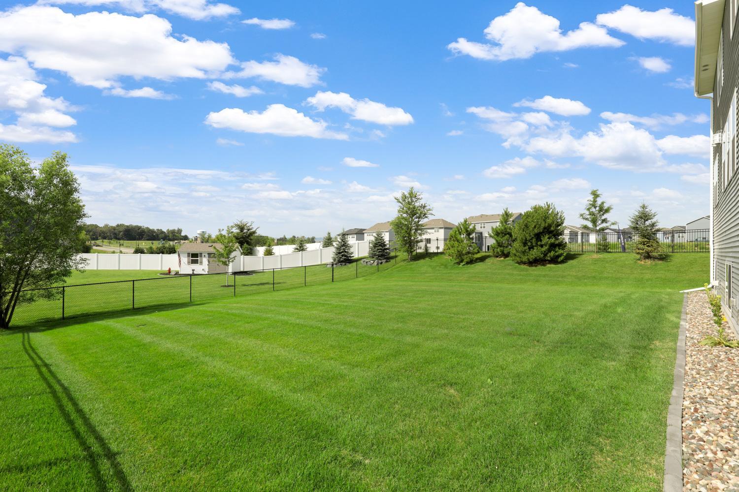 Fully Fenced Yard