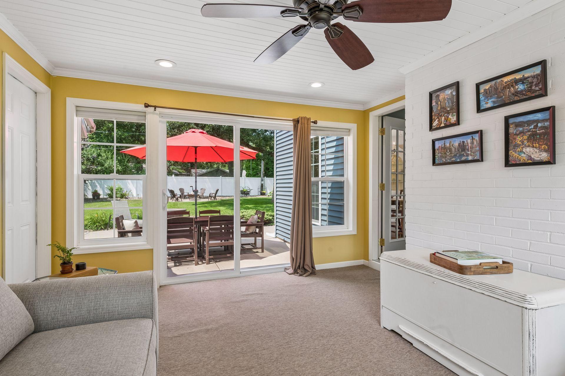 Step out to your amazing patio for dinner or drinks. It's a perfect space to entertain!