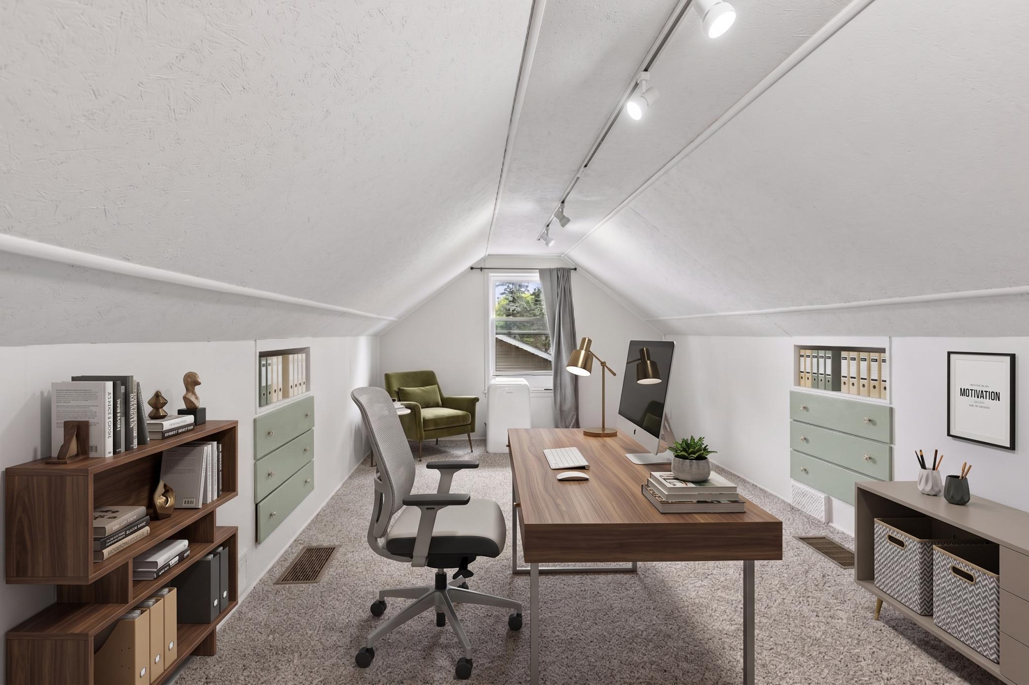 Upstairs Virtually Staged