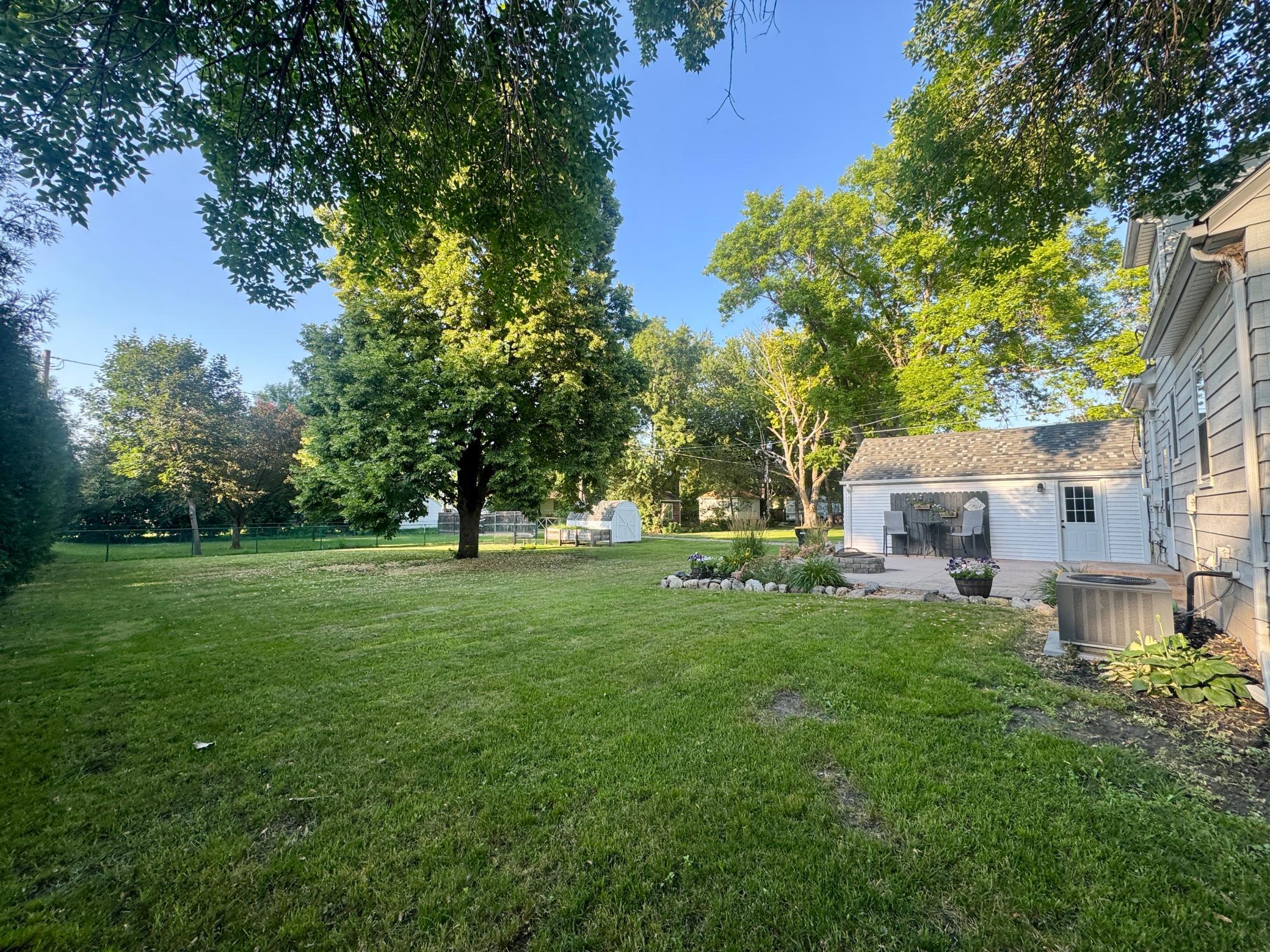 Spacious Backyard