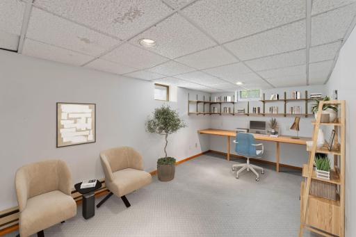 LL Office Virtually Staged